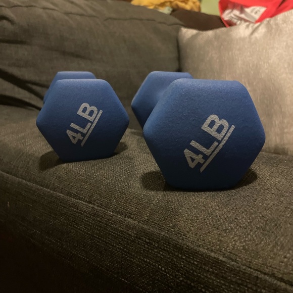 Neoprene Coated Hexagon Workout Dumbbell Hand Weight - Picture 2 of 2